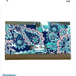Butter Bags paisley wallet